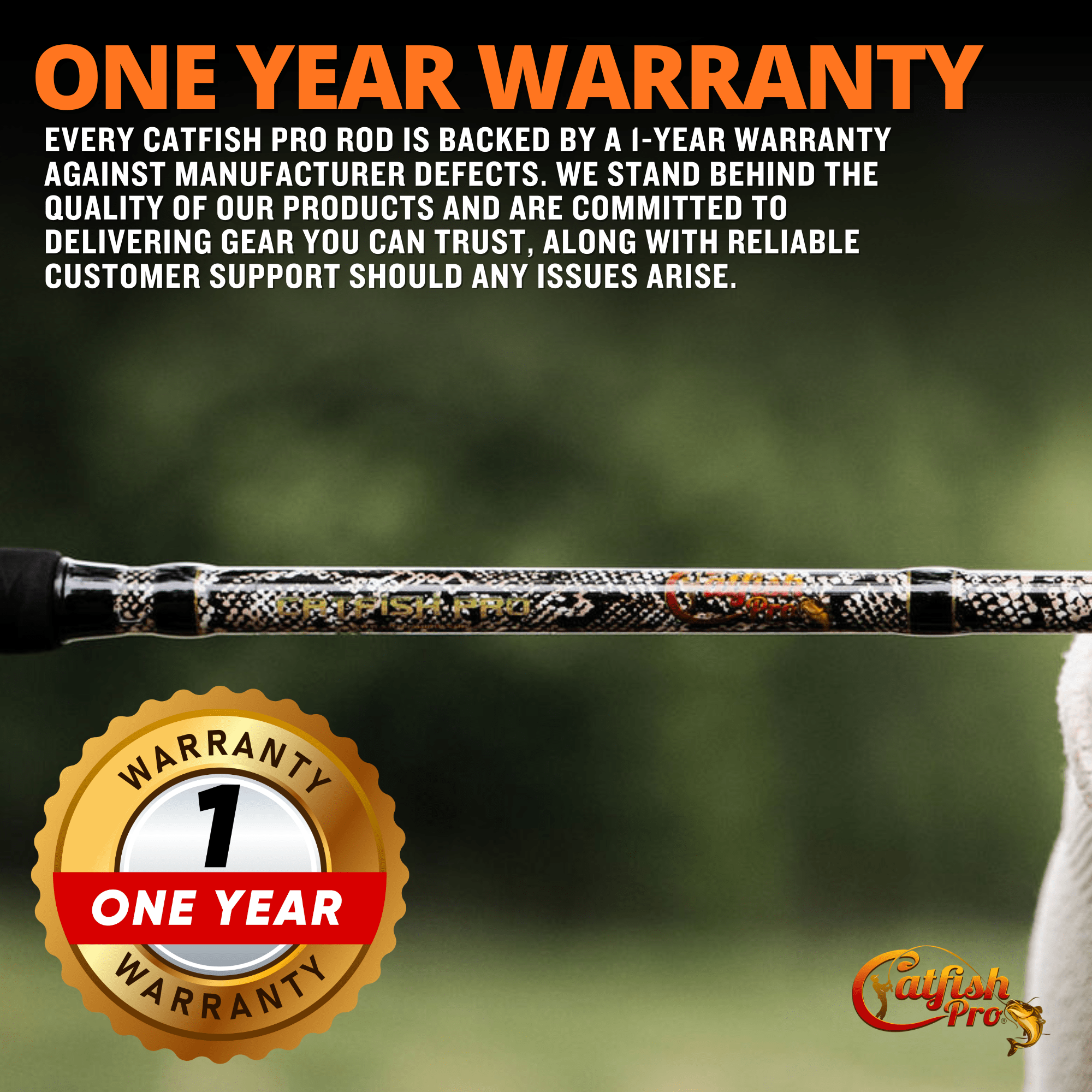 1 of 220 The Rattlesnake Casting Rod - Limited Edition Rod
