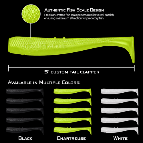5" Tail Clapper