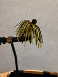 Purple and Yellow Football Jig