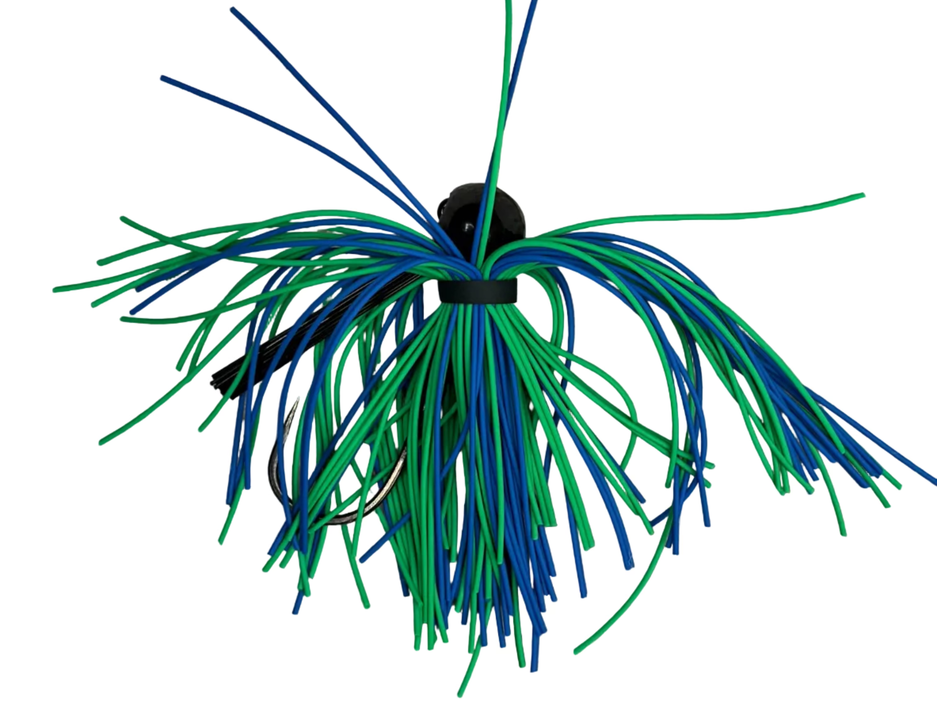 Blue and Green Football Jig