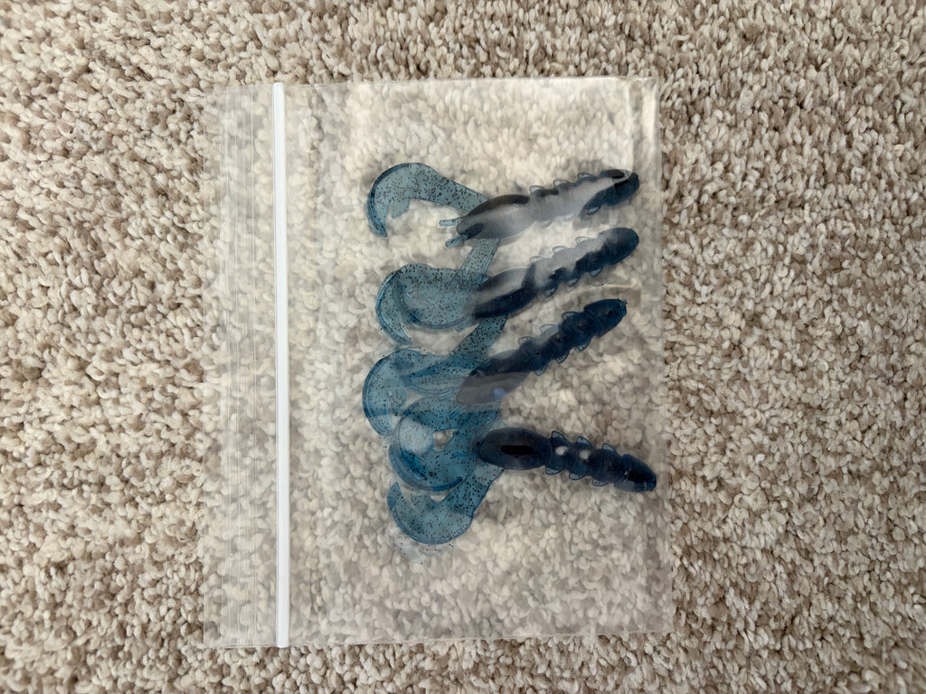 Black Ops: Blue Crawfish with Black Flakes