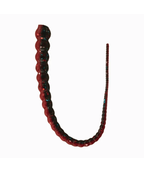 Whip Worm - Soft Plastic Worm with Whip-Like Tail for Bass Fishing