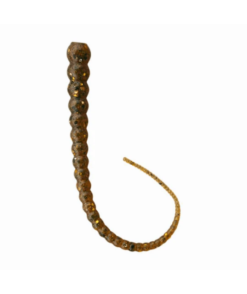 Whip Worm - Soft Plastic Worm with Whip-Like Tail for Bass Fishing
